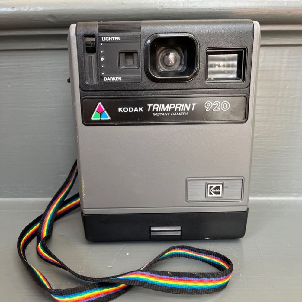 Fotocamera istantanea vintage 1984 Kodak Trimprint 920 UNTESTED